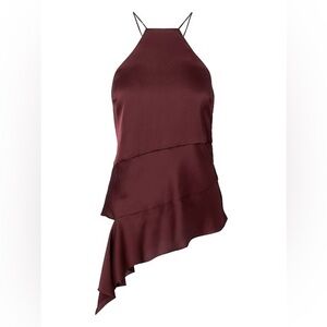 NWT - Banana Republic X Olivia Palermo Strappy Tunic in School Red - Size M